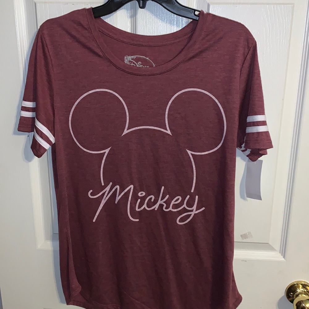 Mickey Maroon Short Sleeve by Disney
